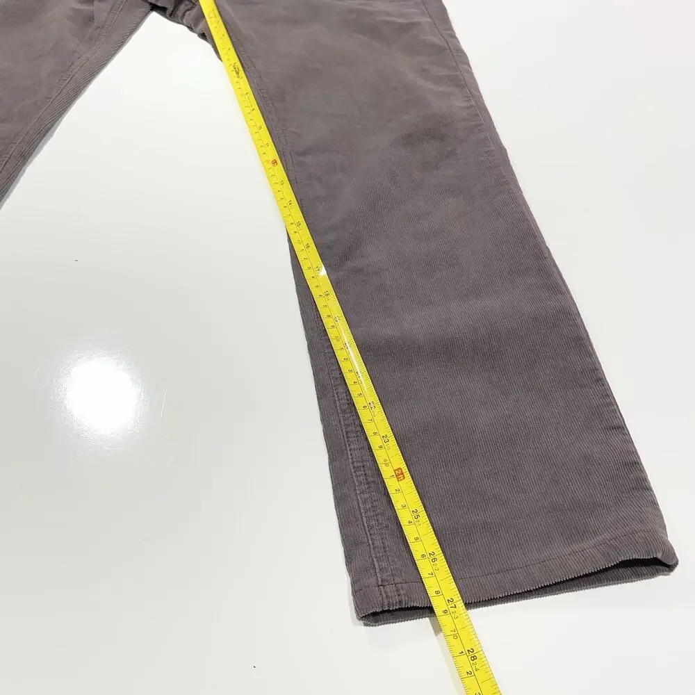 Marine Layer Pants Men’s 32 X 30 Faded Dark Gray Corduroy Cambridge Cord Casual
